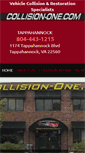Mobile Screenshot of collision-one.com